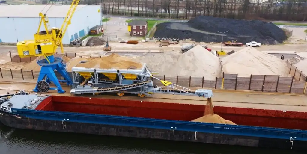 Zandmenginstallatie bij De Hoop Bouwgrondstoffen