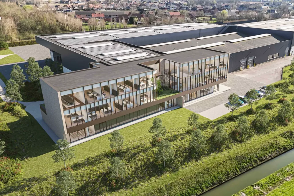 Nieuw bedrijfsgebouw Deprez Kortemark