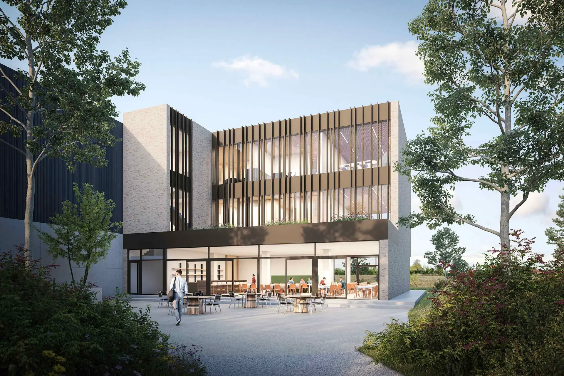 Nieuw bedrijfsgebouw van Deprez in Kortemark